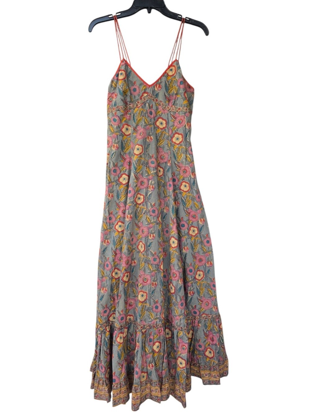 NWT Anokhi Pendana Floral Maxi Dress- Small
